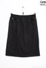 Picture of PLUS SIZE LINED STRETCH ELASTICATED WAIST STRAIGHT SKIRT